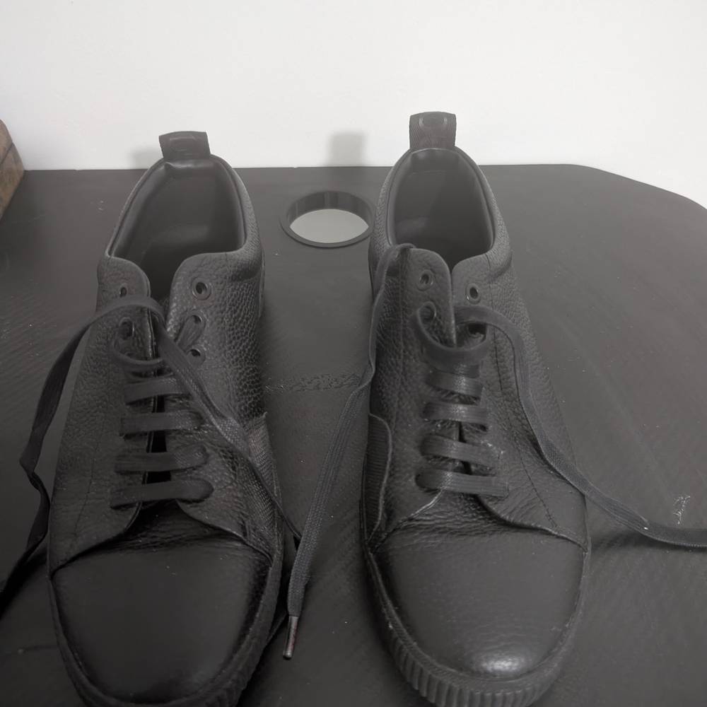 Hugo Boss Black Leather Sneakers